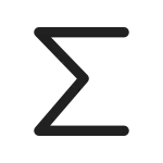 Autosum SVG Icon
